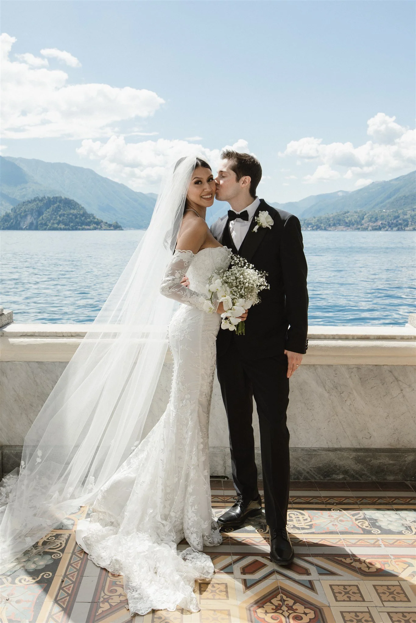 Keilah & Nick, elopement in Lake Como