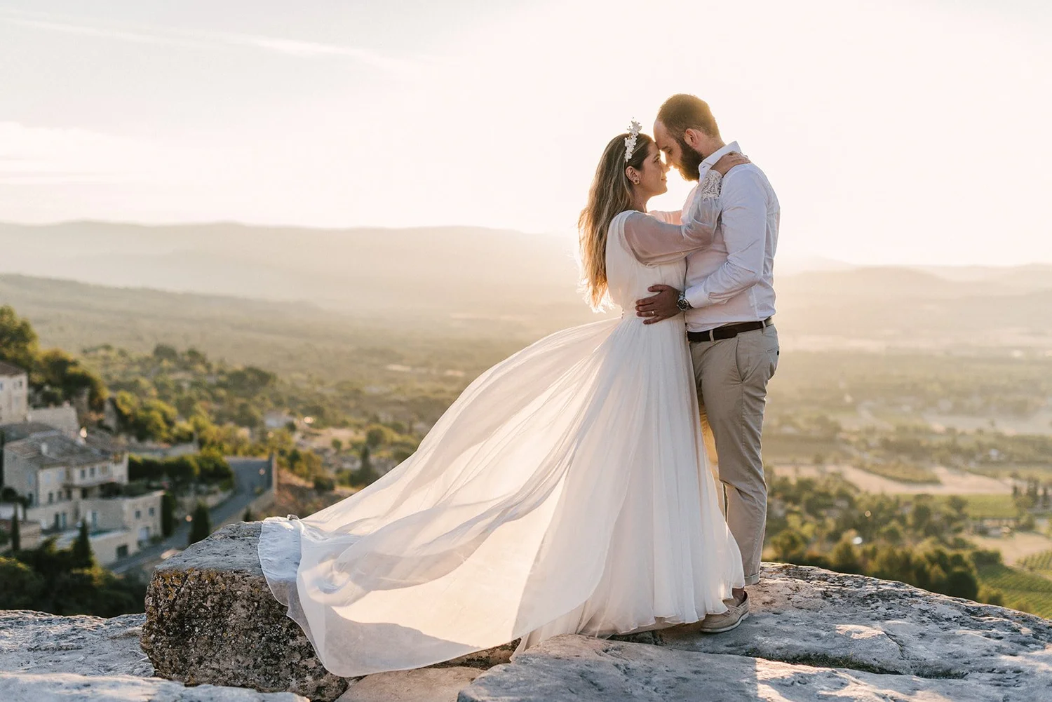 Martina & Robin, elopement in Provence, France