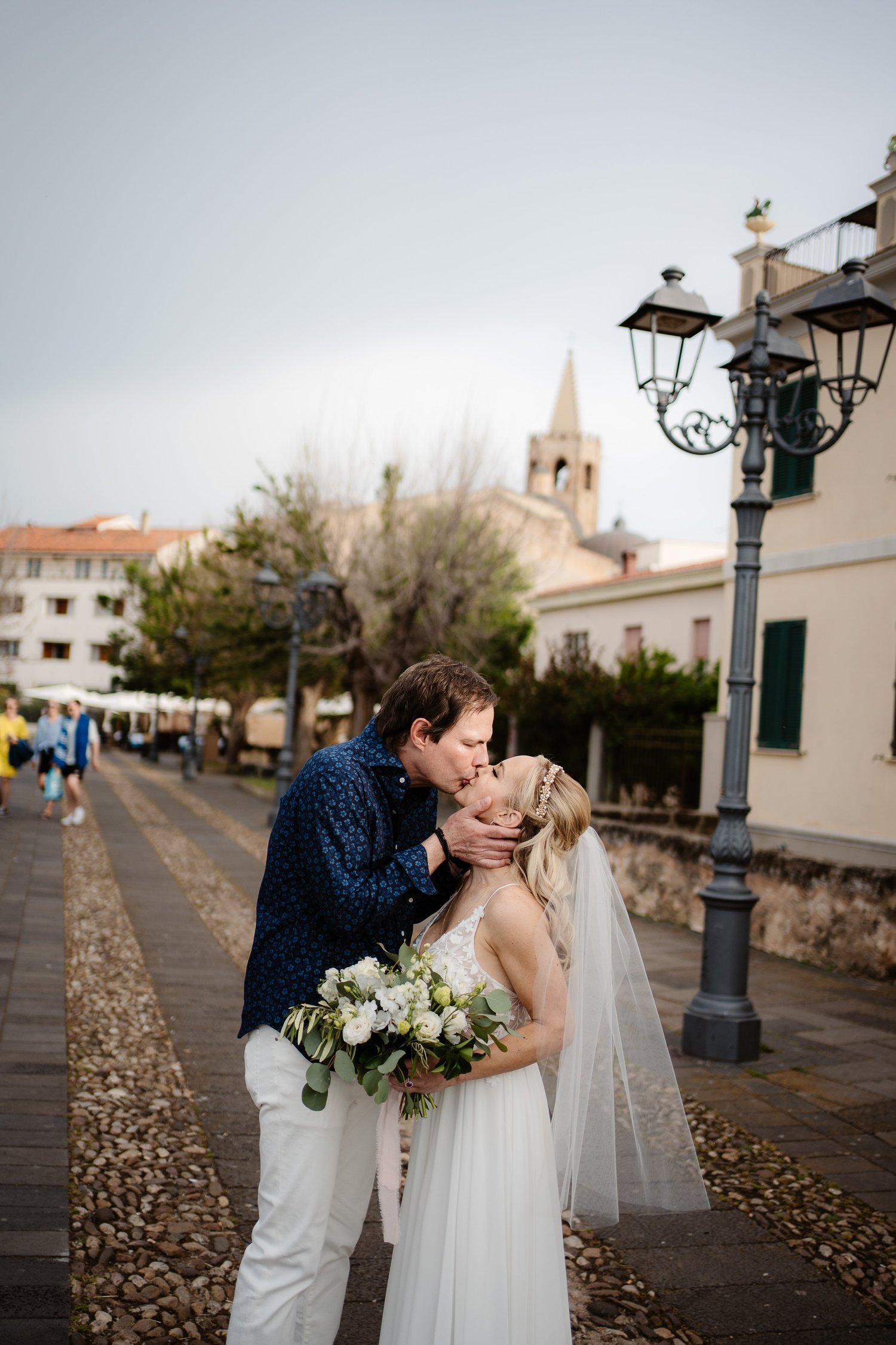 Suzanne & James, elopement in Sardinia