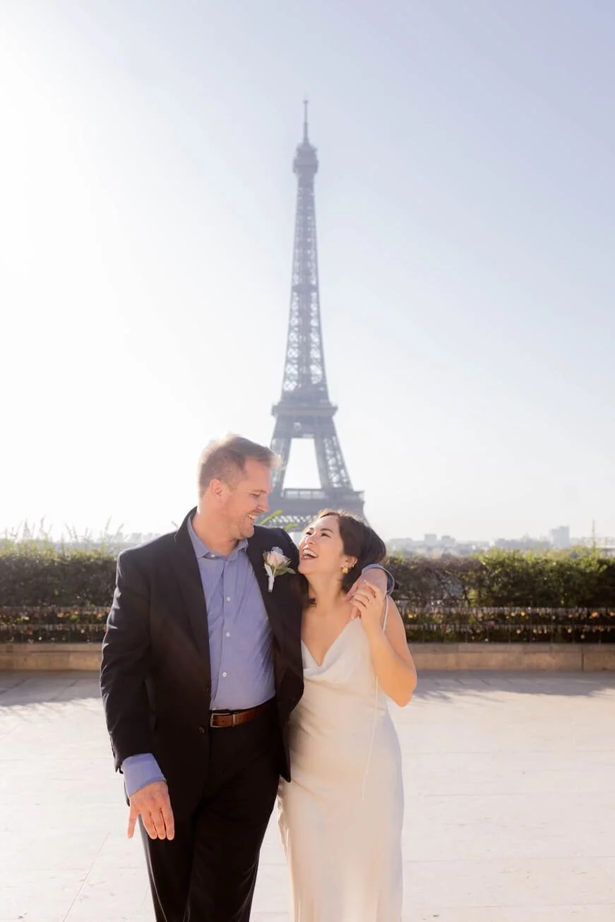 Michelle & Cody, elopement in Paris, France