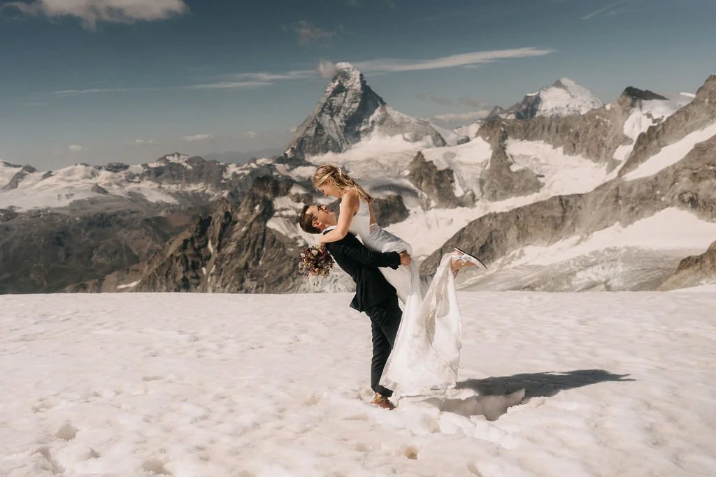 French Alps elopement photography