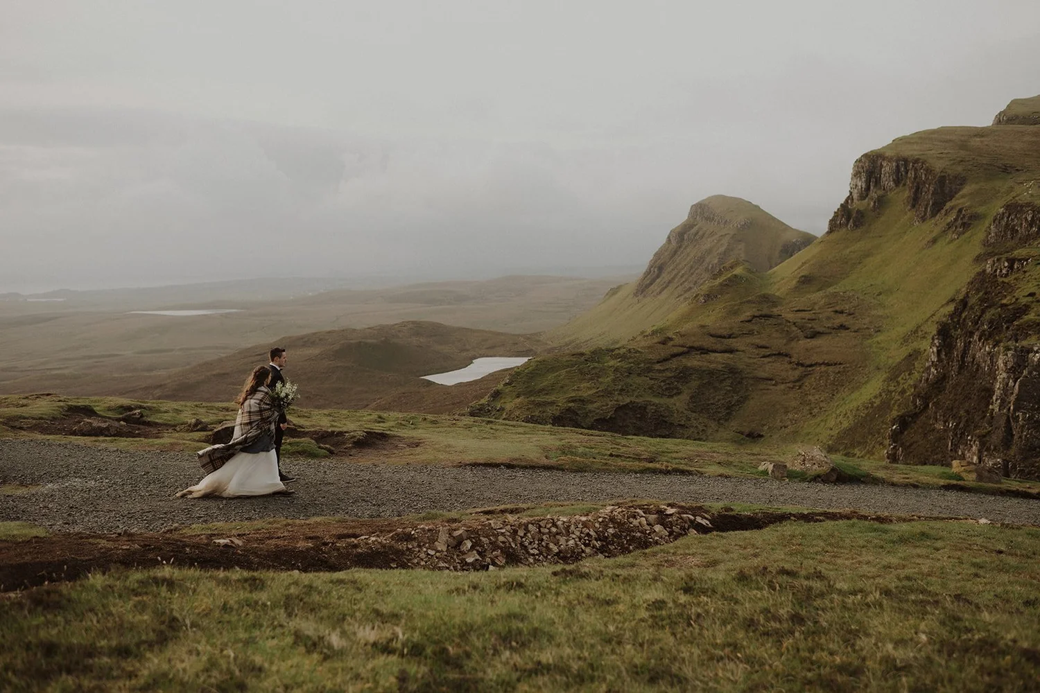 Brandon & Abbie, elopement in Isle Of Skye, Scotland