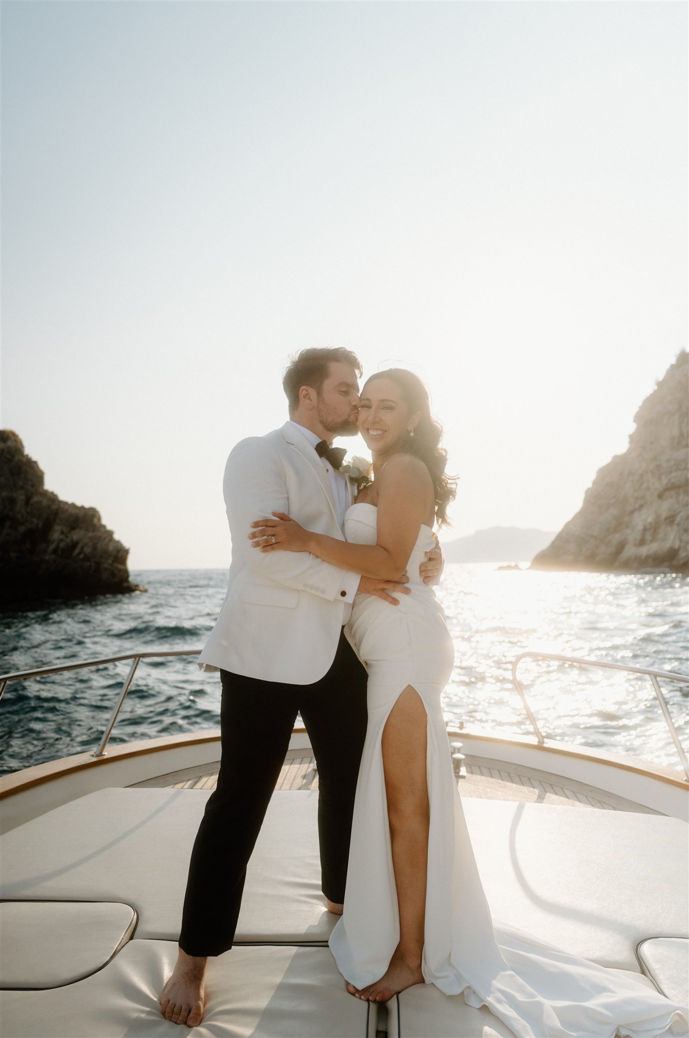 John & Clarissa , elopement in Amalfi Coast
