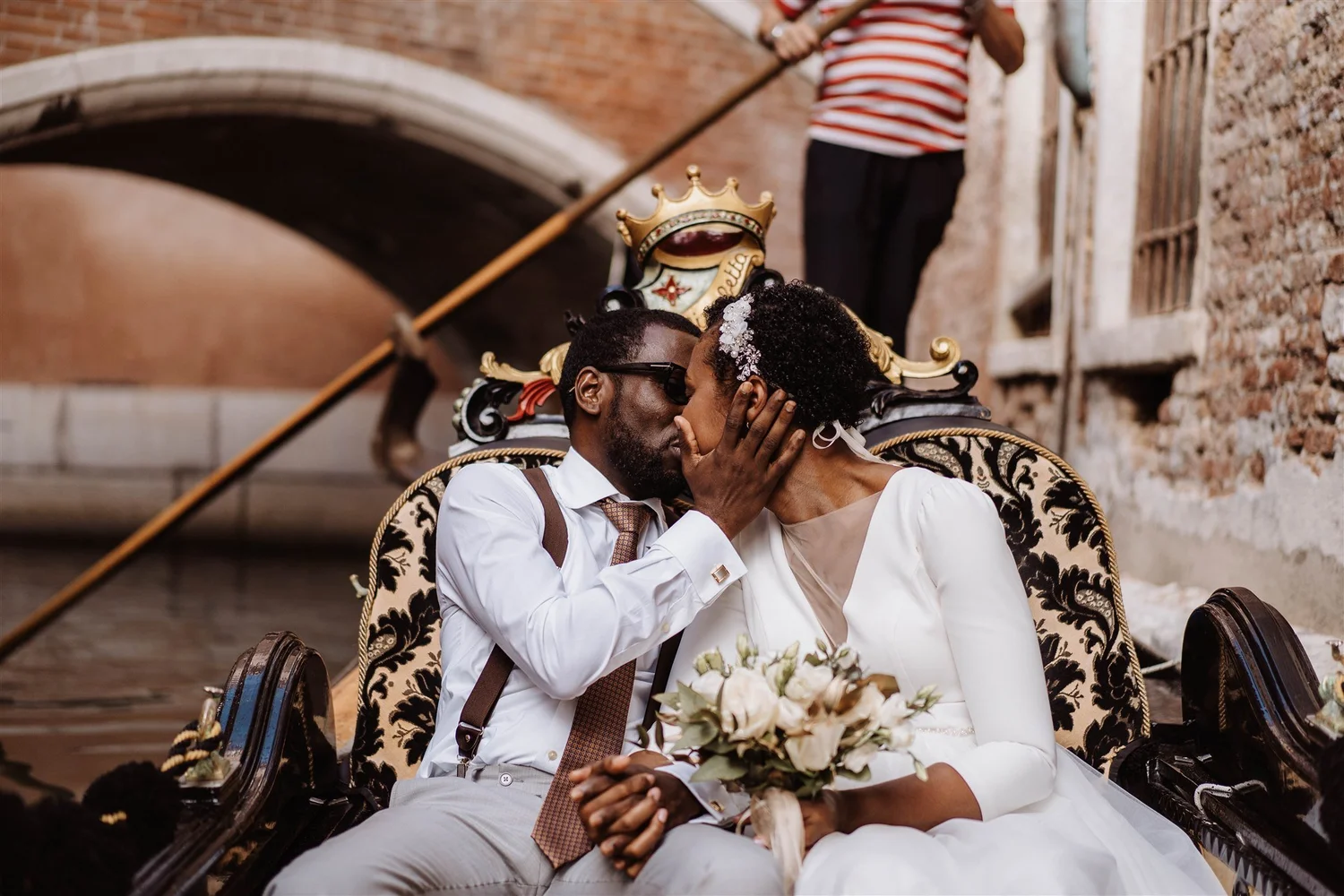 Nadege & Jean, elopement in Venice