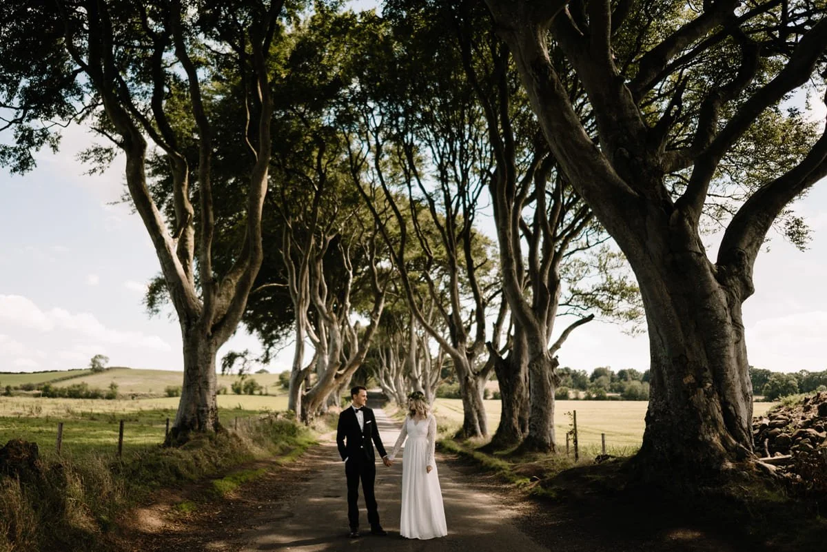 eloping to ireland - Dark Hedges