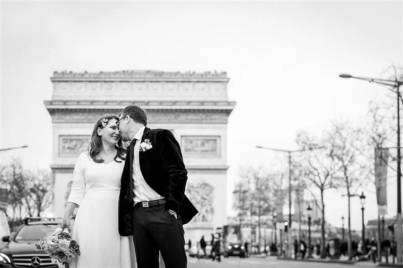 Anastasia & Alfred, elopement in Paris, France