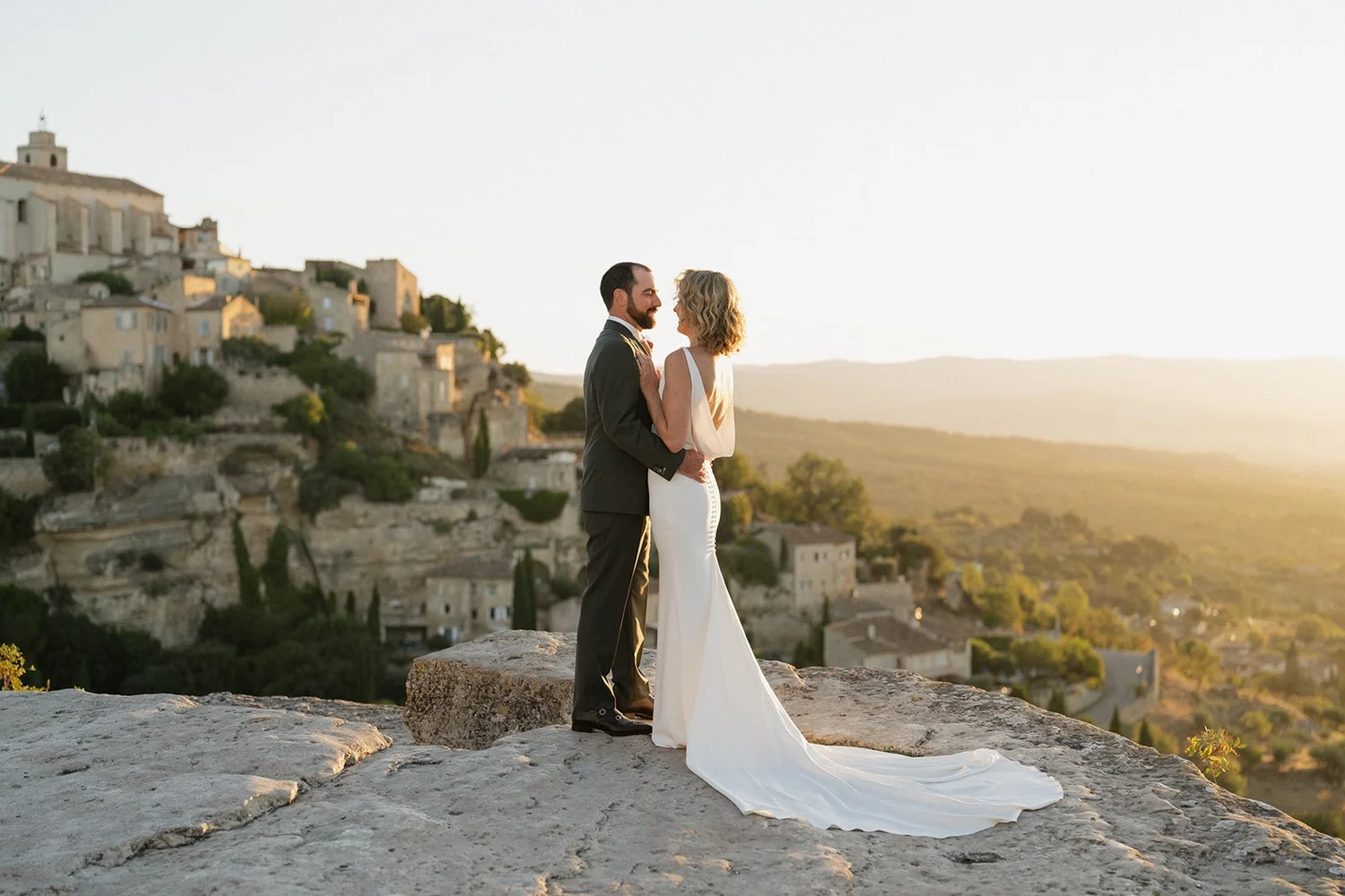 Brooke & David, elopement in Provence, France