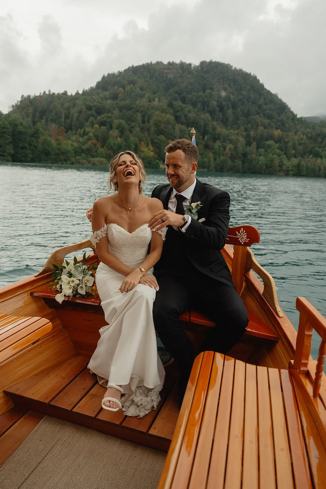 lake elopement in lake bled