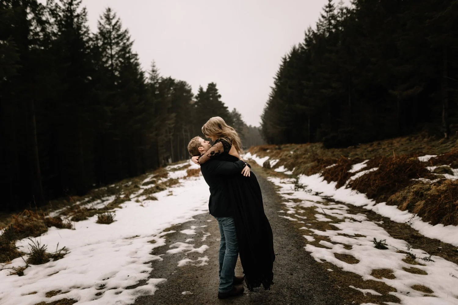 Callie & Zach, elopement in Wicklow National Park
