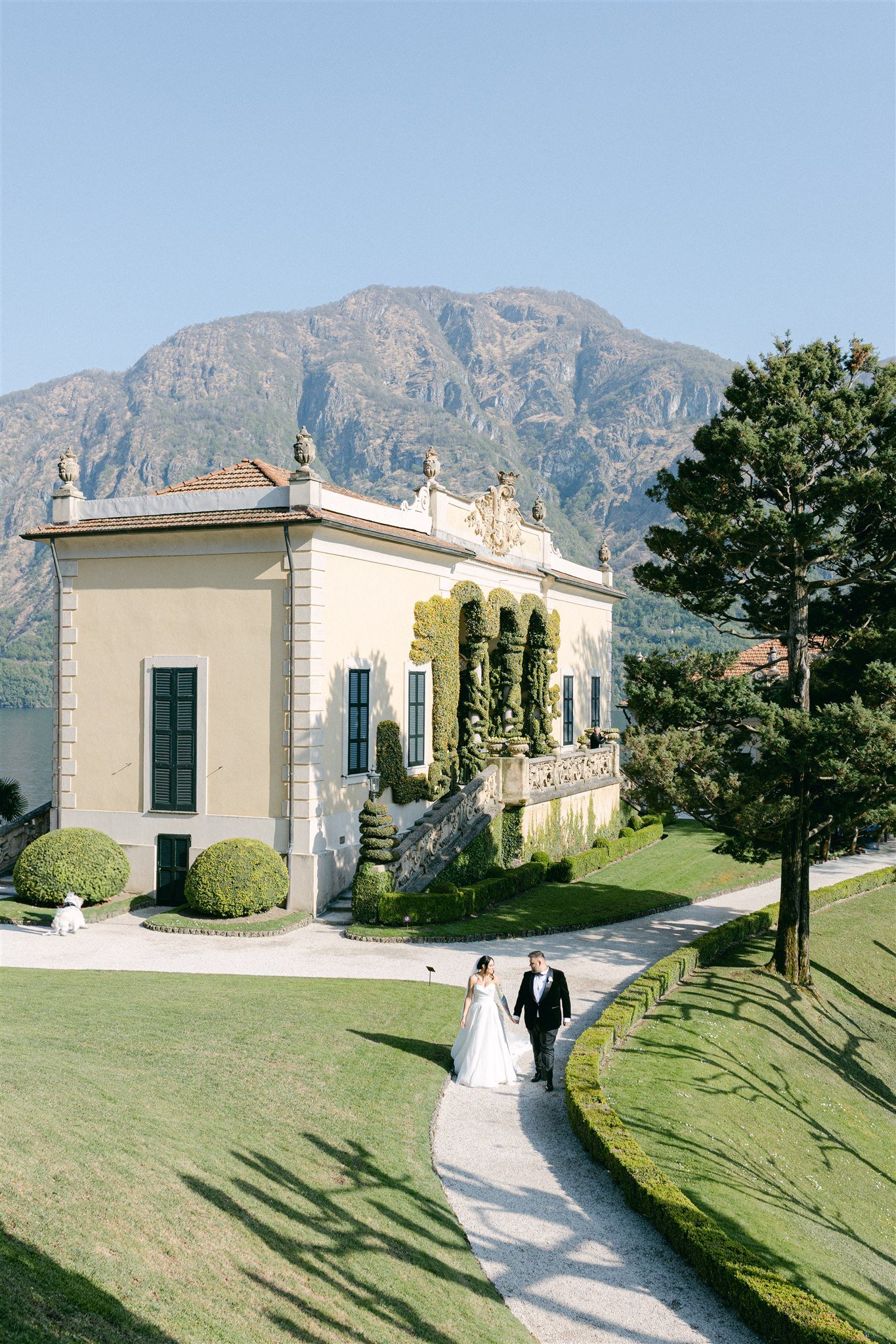Rebecca & Chris, elopement in Lake Como