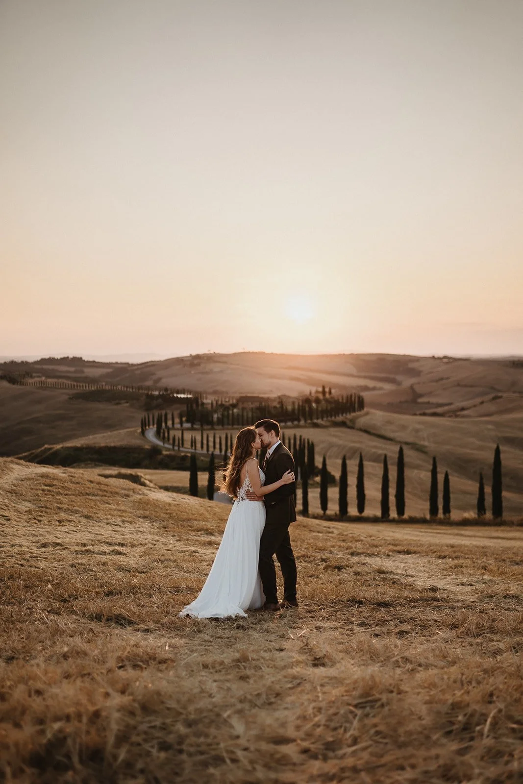 Lyndsay & Matthieu, elopement in Tuscany