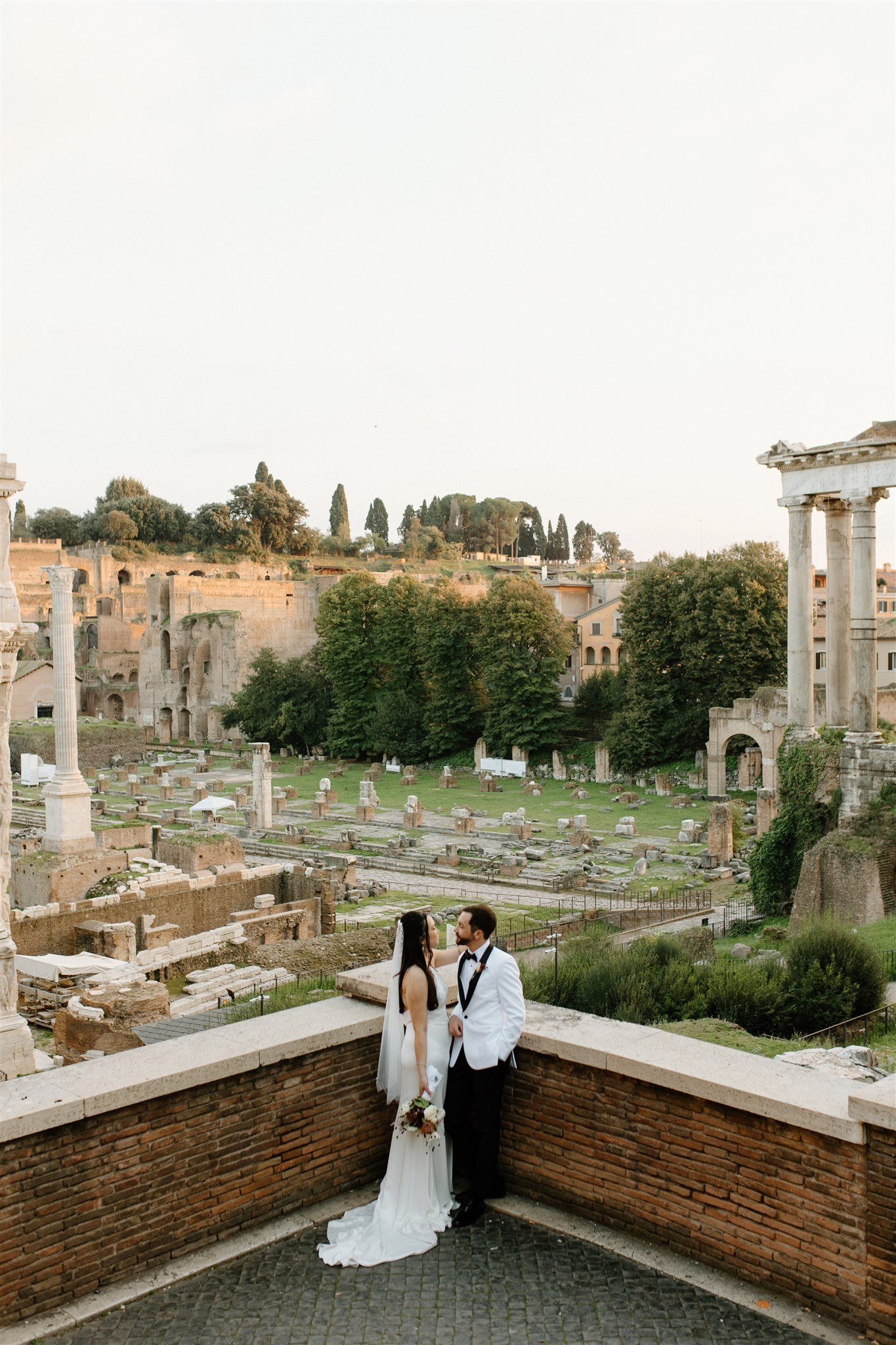Annie & Alec, elopement in Rome