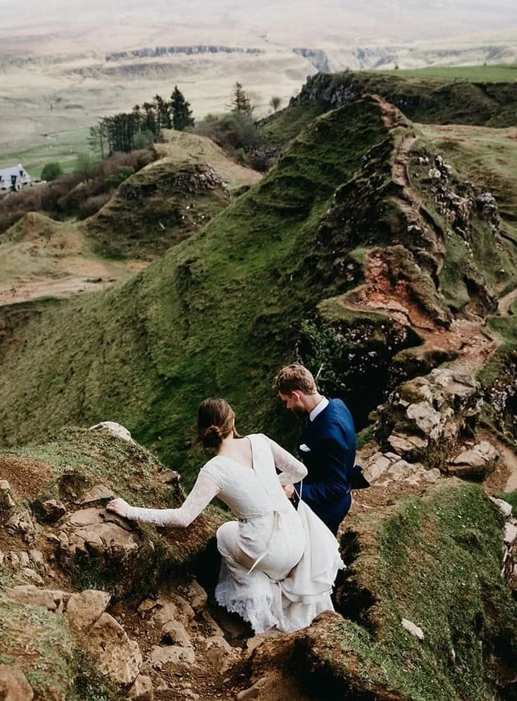 Nature elopement in scotland