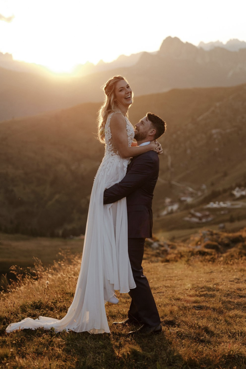 Chelsea & Greg, elopement in Dolomites