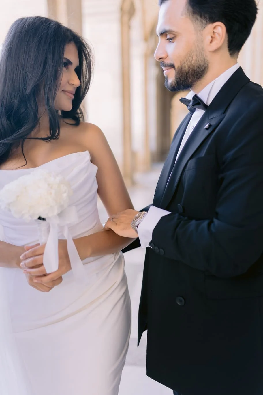 Farah & Ali, elopement in Paris, France