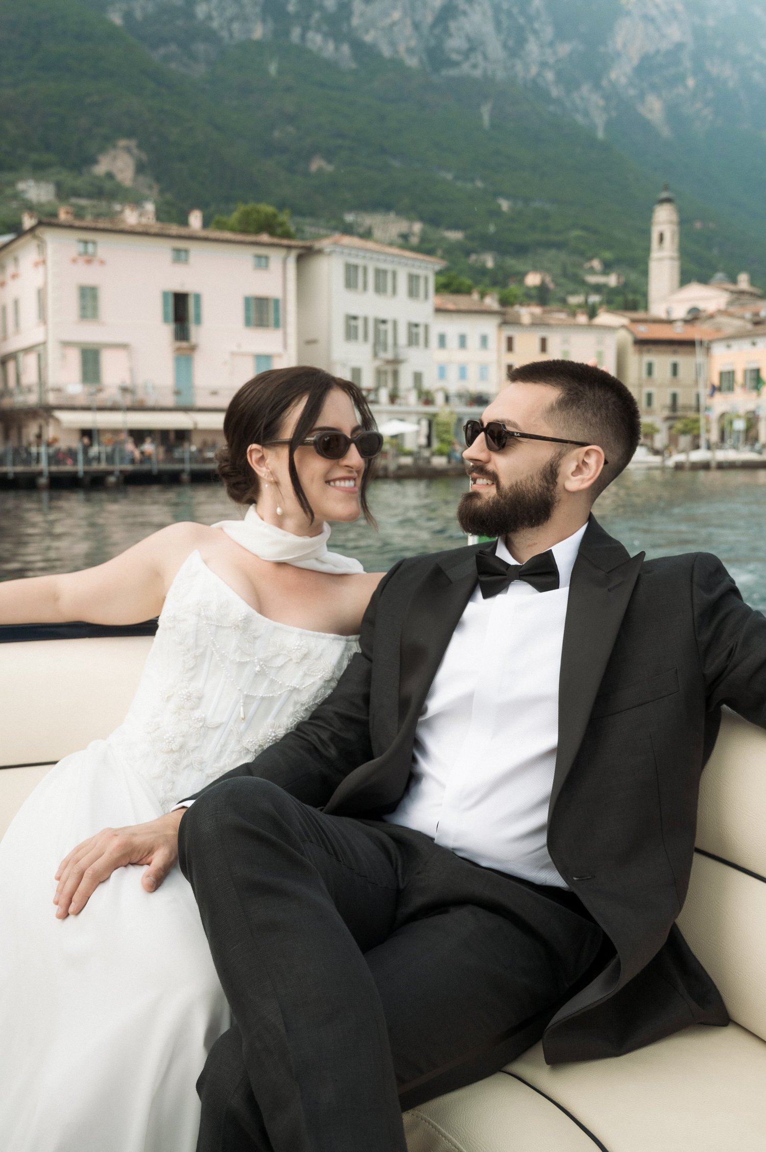 Jordan & Evan, elopement in Lake Garda