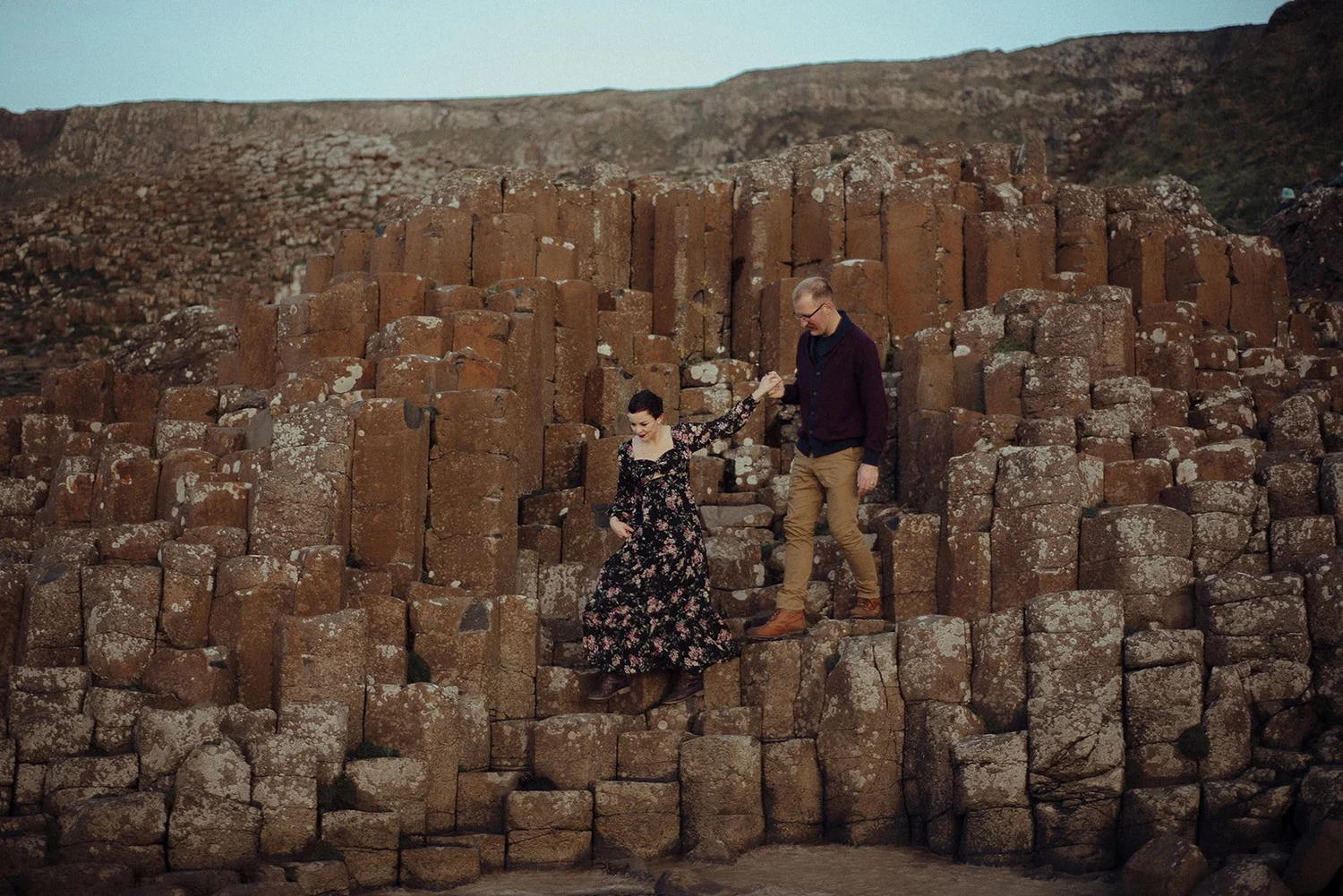Alex & Diana, elopement in Giant Causeway, Northern Ireland