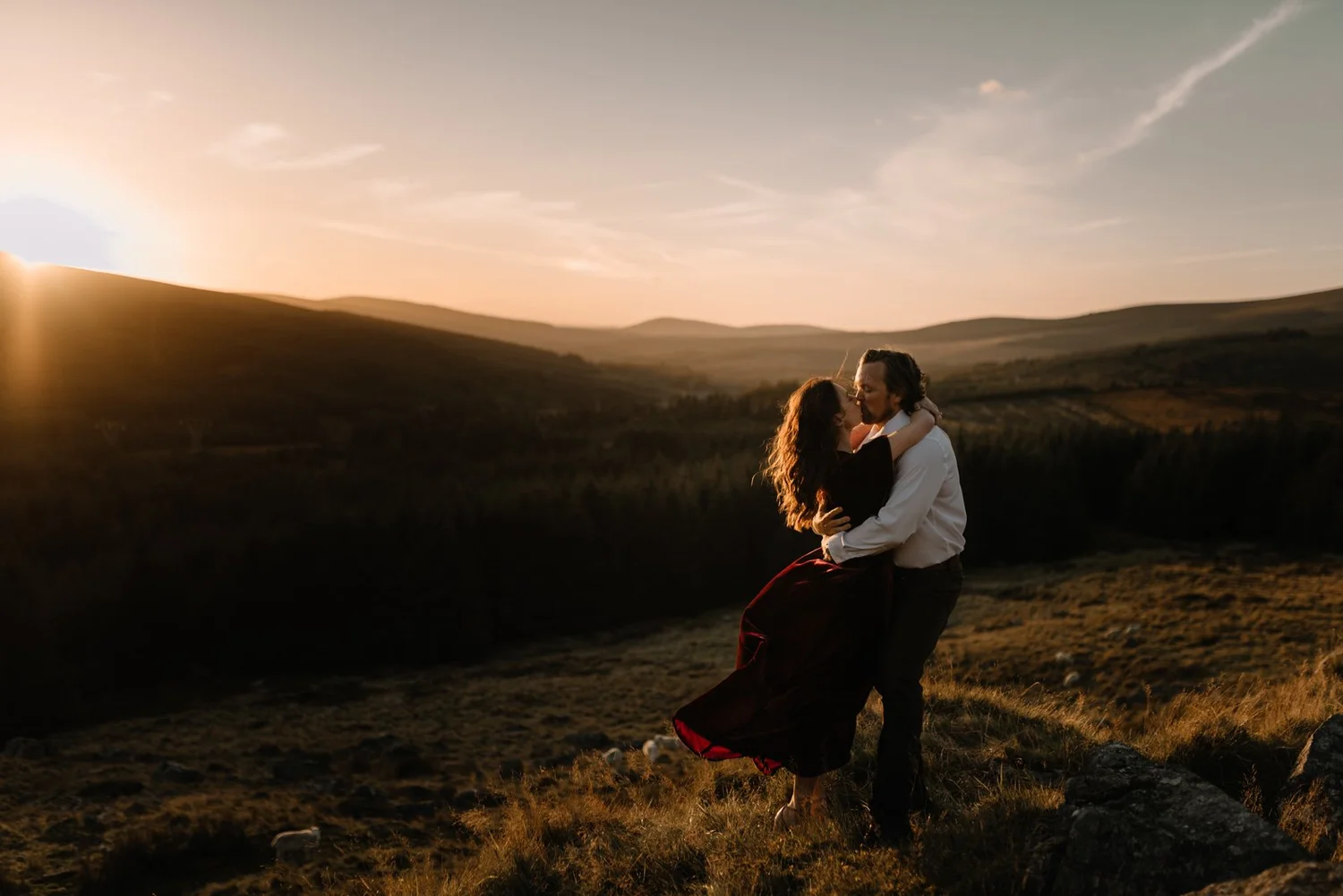 Phil & Morgan, elopement in Wicklow National Park