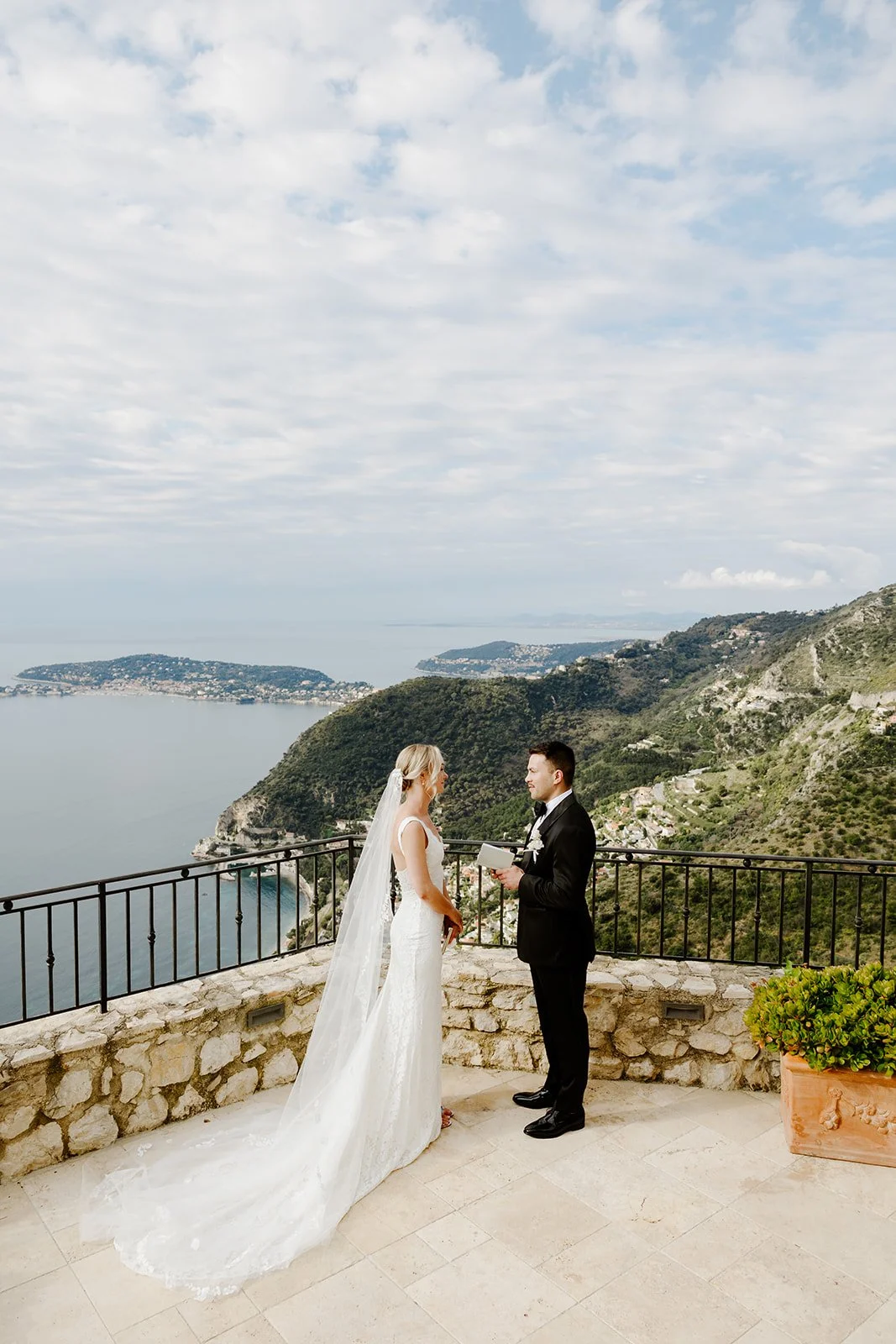 French Riviera elopement photography