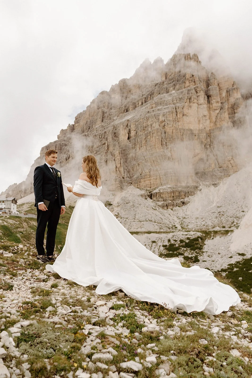 Liz & Luca, elopement in Dolomites