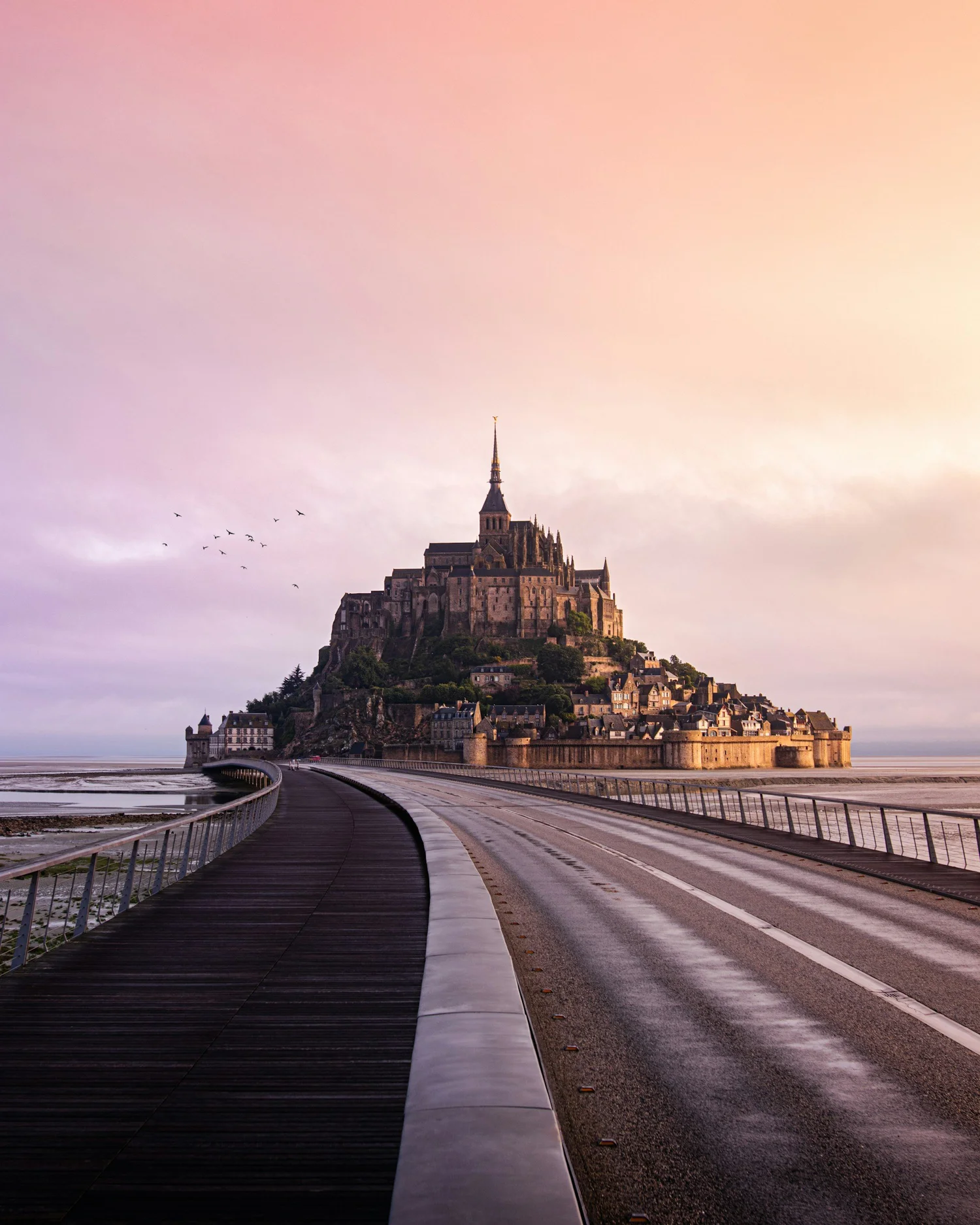 Mont Saint-Michel elopement photography