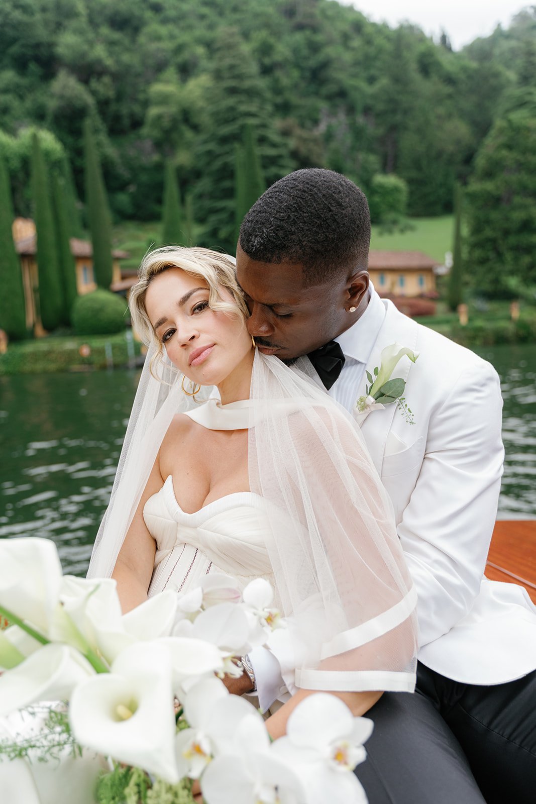 Maria & Amani, elopement in Lake Como