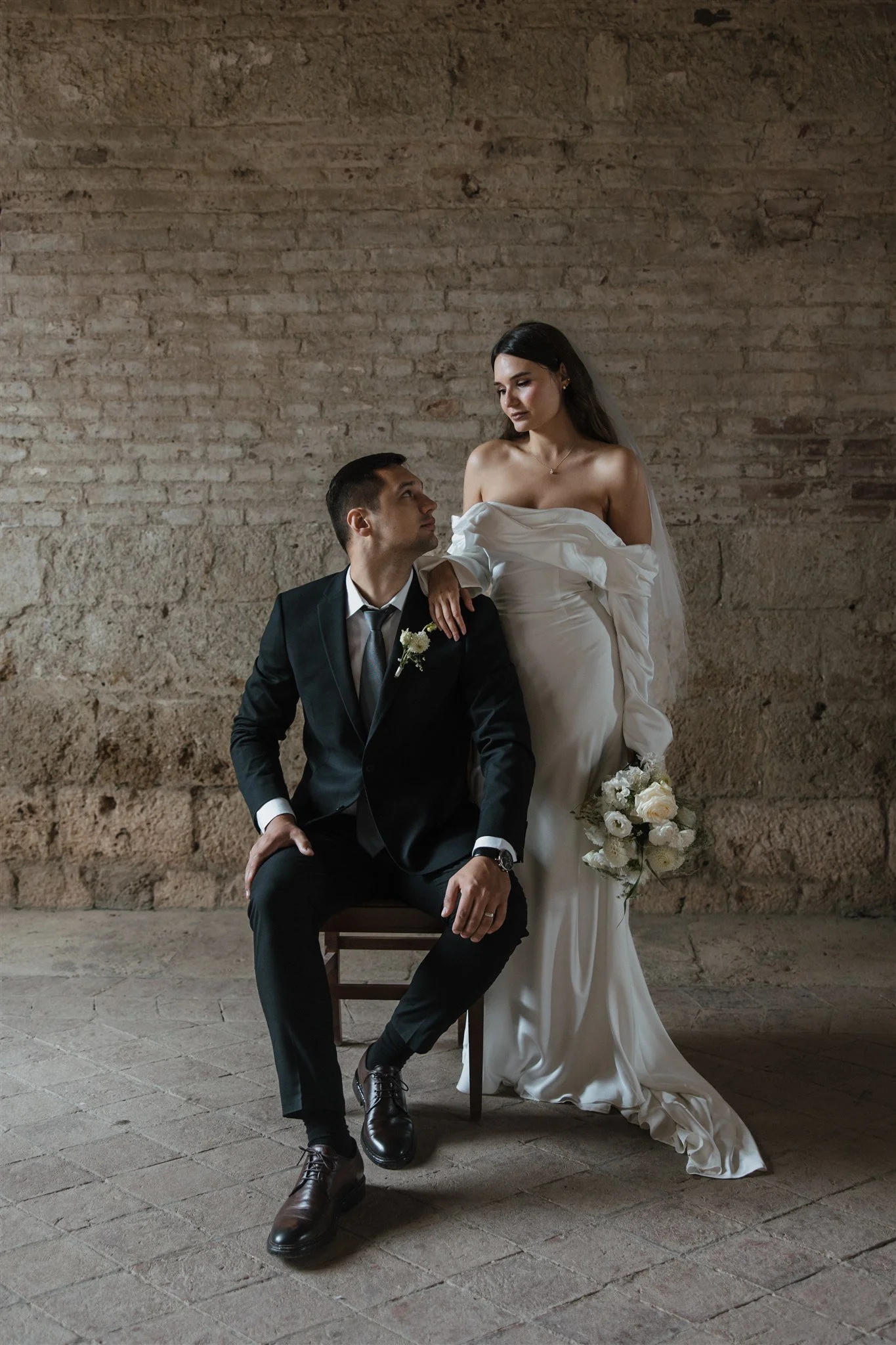 Ana & Mark, elopement in Tuscany