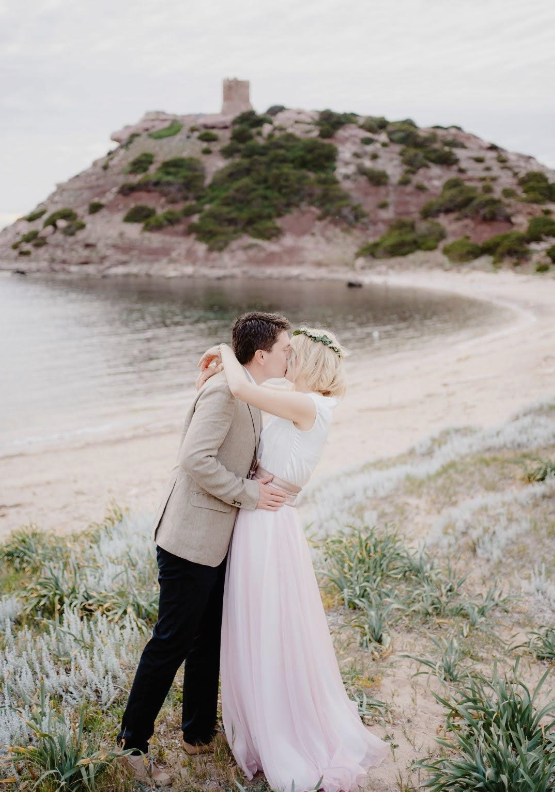 Tina & Roman, elopement in Sardinia