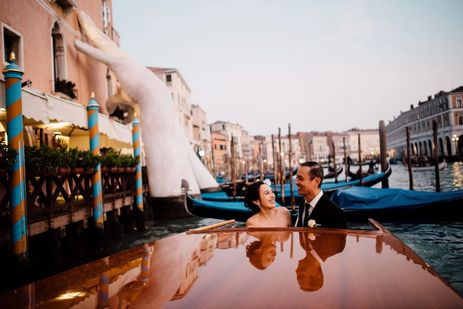 Masa & Kayo, elopement in Venice